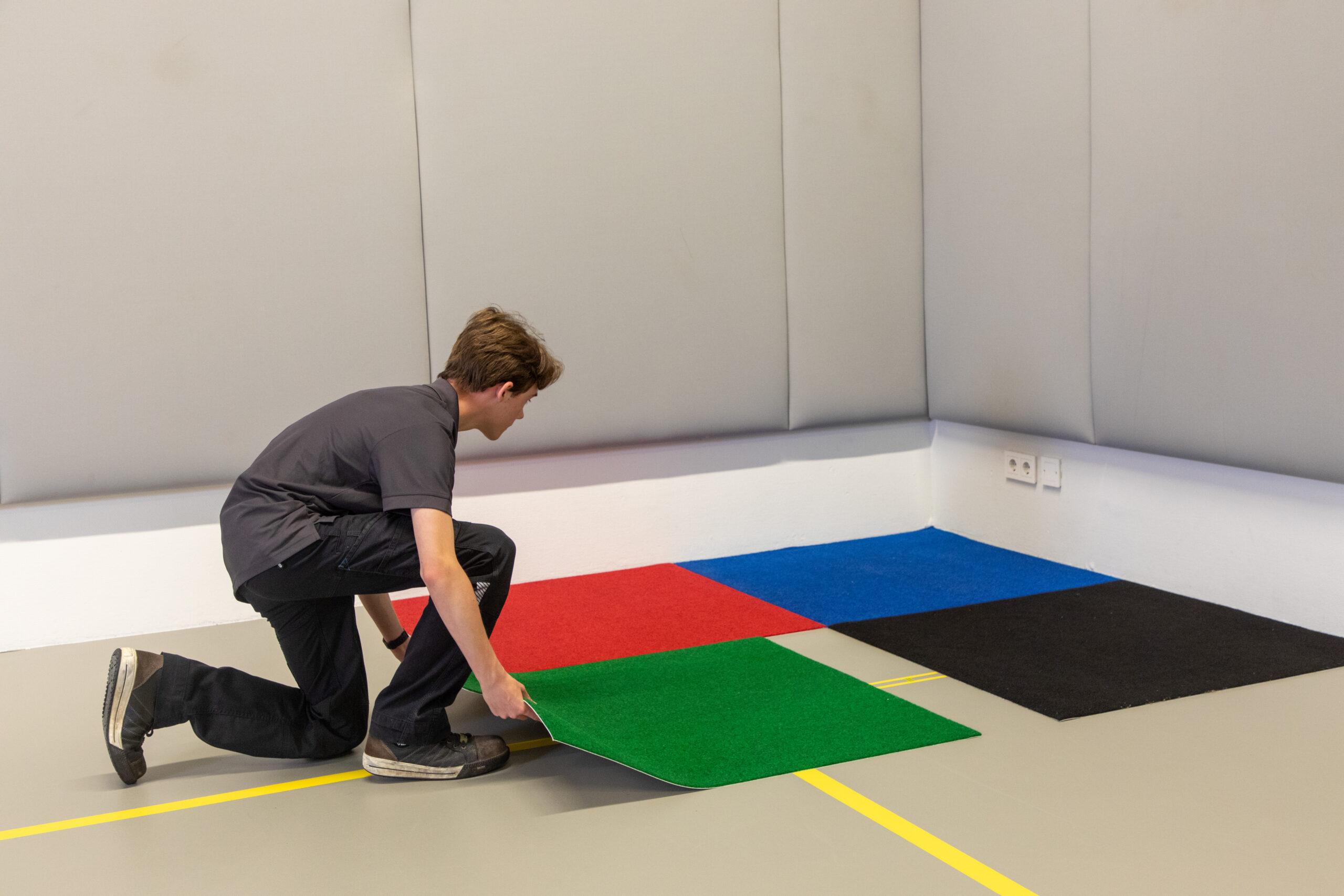 Carpet tiles 2x1 meter