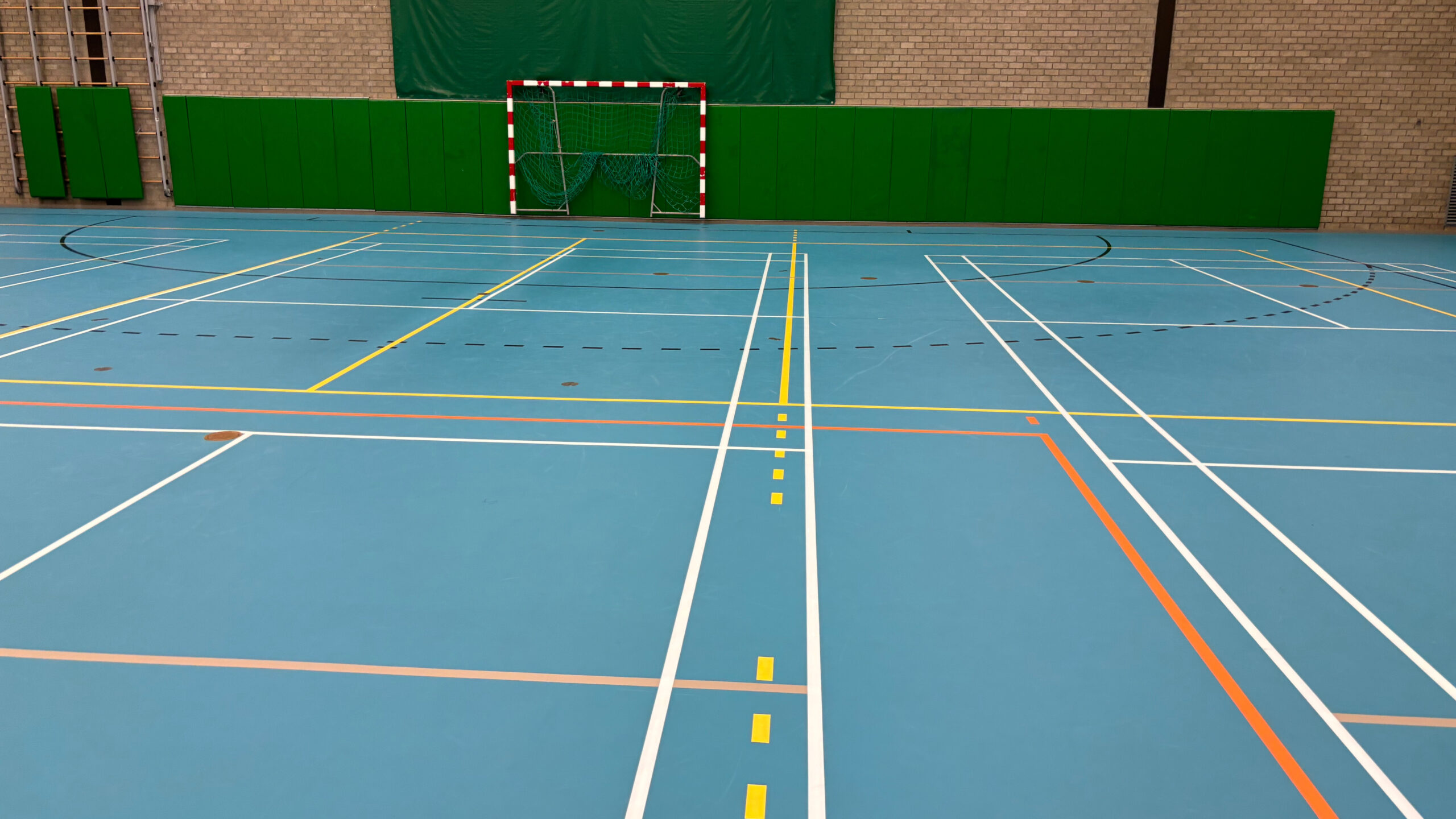 PU PVC binnensportvloer