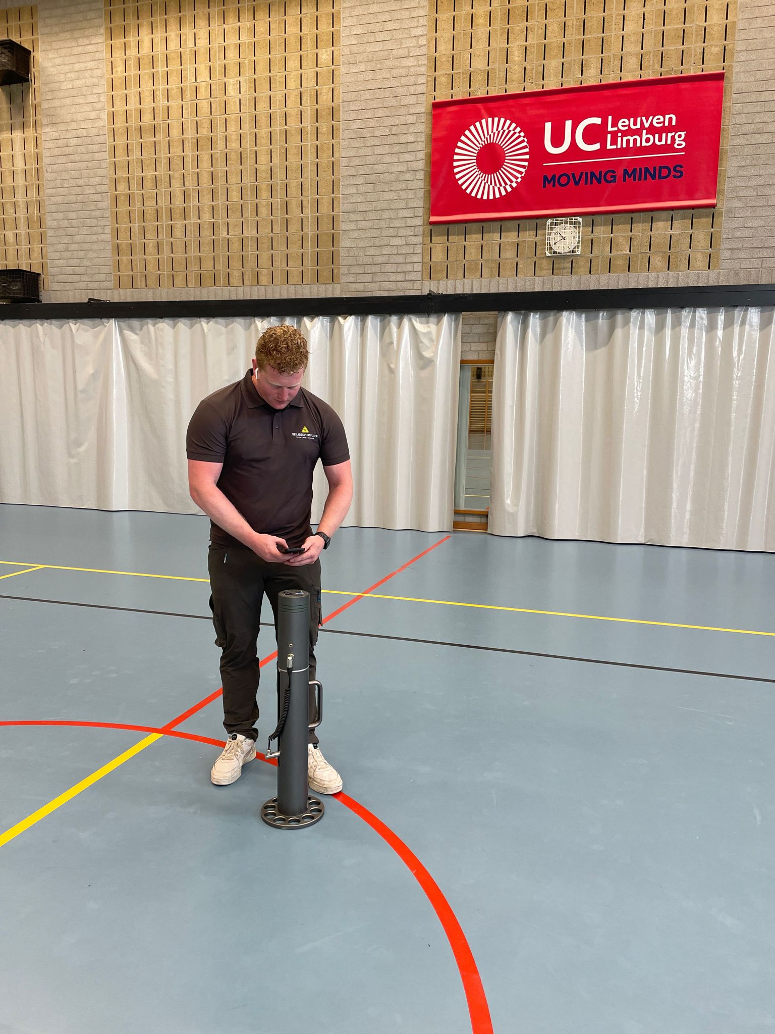 schokabsorptie test sportvloer